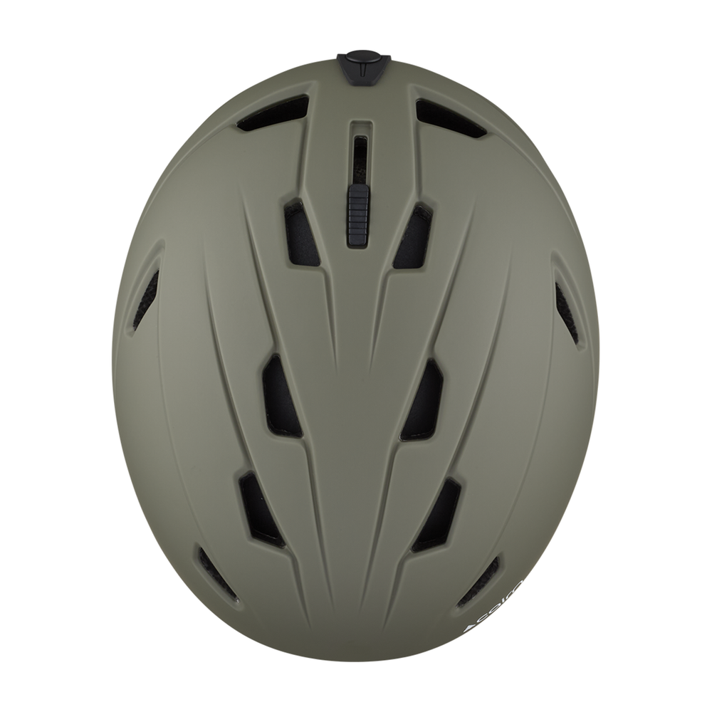 Casque Ski Cairn Electron Mat Khaki vue 3