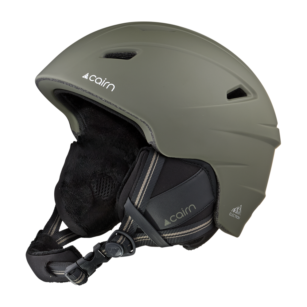 Casque Ski Cairn Electron Mat Khaki