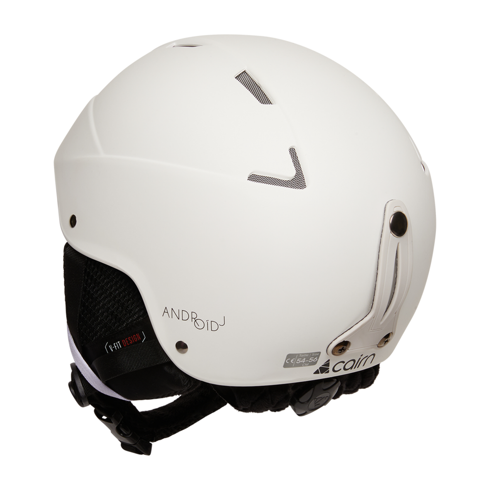 Casque Ski Enfant Cairn Android J Mat White vue 2
