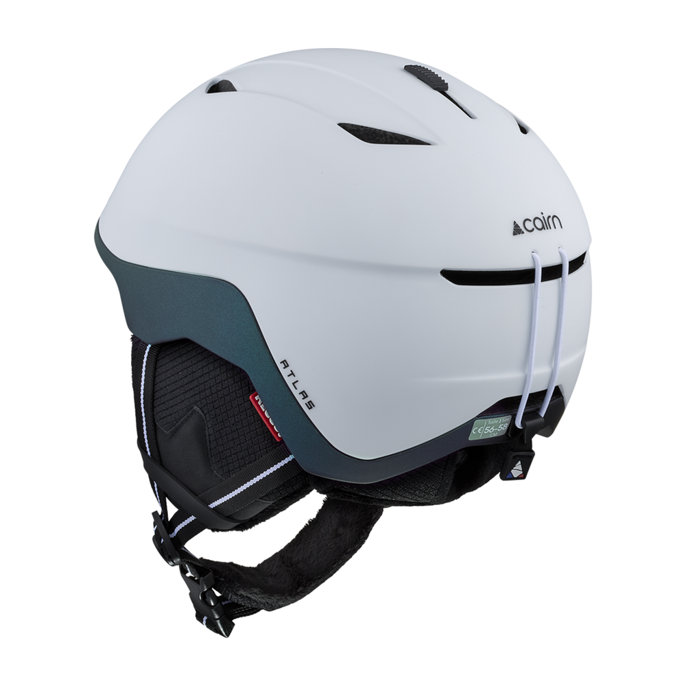 Casque Ski Cairn Atlas Pure Mat White Cameleon vue 2