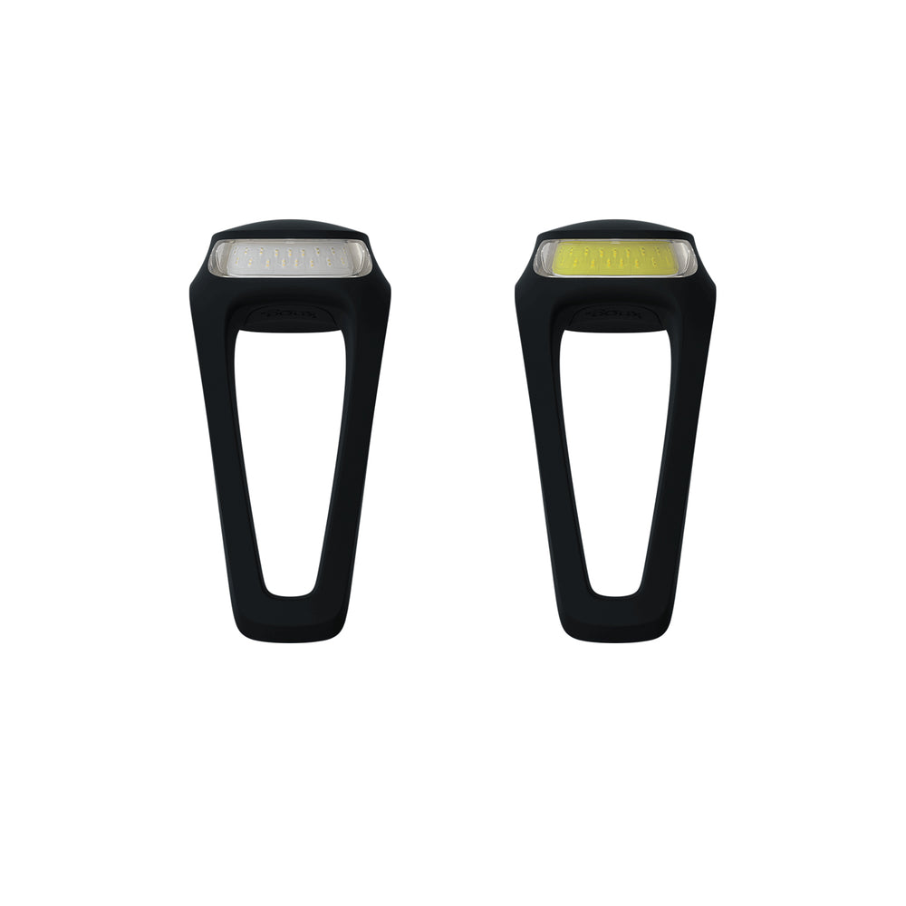Paire d’éclairages vélo Knog - Frog USB Twinpack - Spider Black