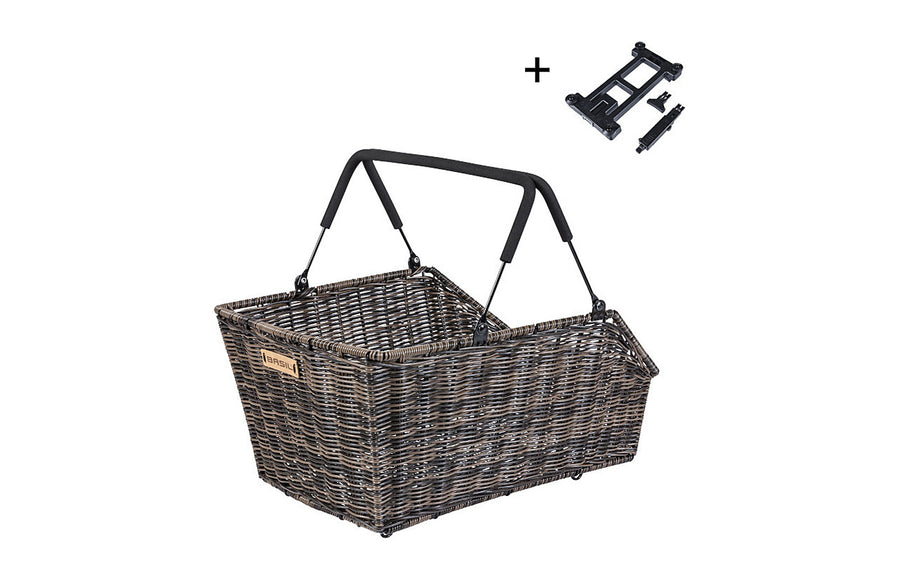 Panier Cento Rattan Look et sa plaque MIK fournie