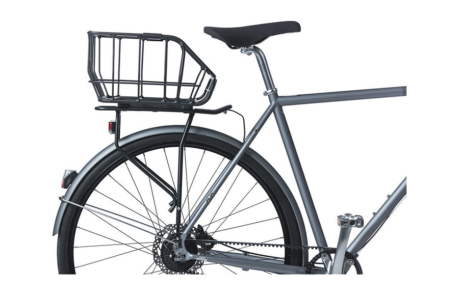 Panier arriere Basil Portland MIK monte sur un velo