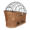 Panier arrière vélo pour chien Basil Pasja MIK Medium 45 cm coloris Nature Brown – avec le dome Space Frame vendu separement