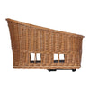 Panier arrière vélo pour chien Basil Pasja MIK Medium 45 cm coloris Nature Brown – vue de profil