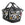 Panier arrière vélo KlickFix Reisenthel Bikebasket GT 21 L – Marguerites, UniKlip 2 – le panier Bikebasket GT motif marguerites
