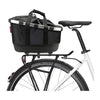 Panier arrière vélo KlickFix Reisenthel Bikebasket GT 21 L – Noir, UniKlip 2 – le panier monte sur le porte-bagages