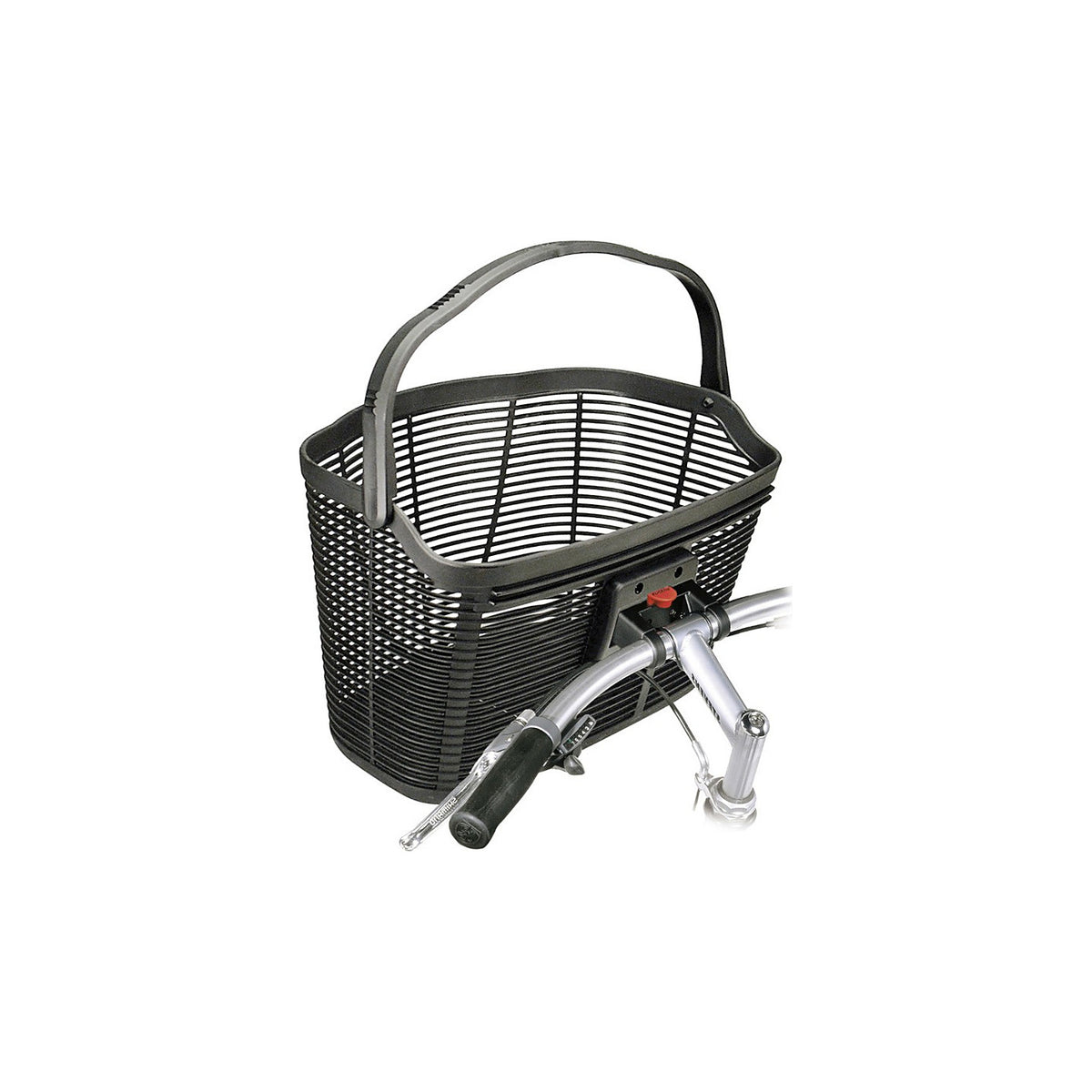 Panier avant velo KlickFix Lamello sur un guidon