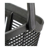 Panier avant vélo KlickFix Lamello – Lamello 18 L – l anse et le bord du panier