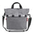 Panier avant vélo KlickFix Reisenthel Bikebasket Oval S 12 L – Twist Silver – le panier Bikebasket Oval S Twist Silver