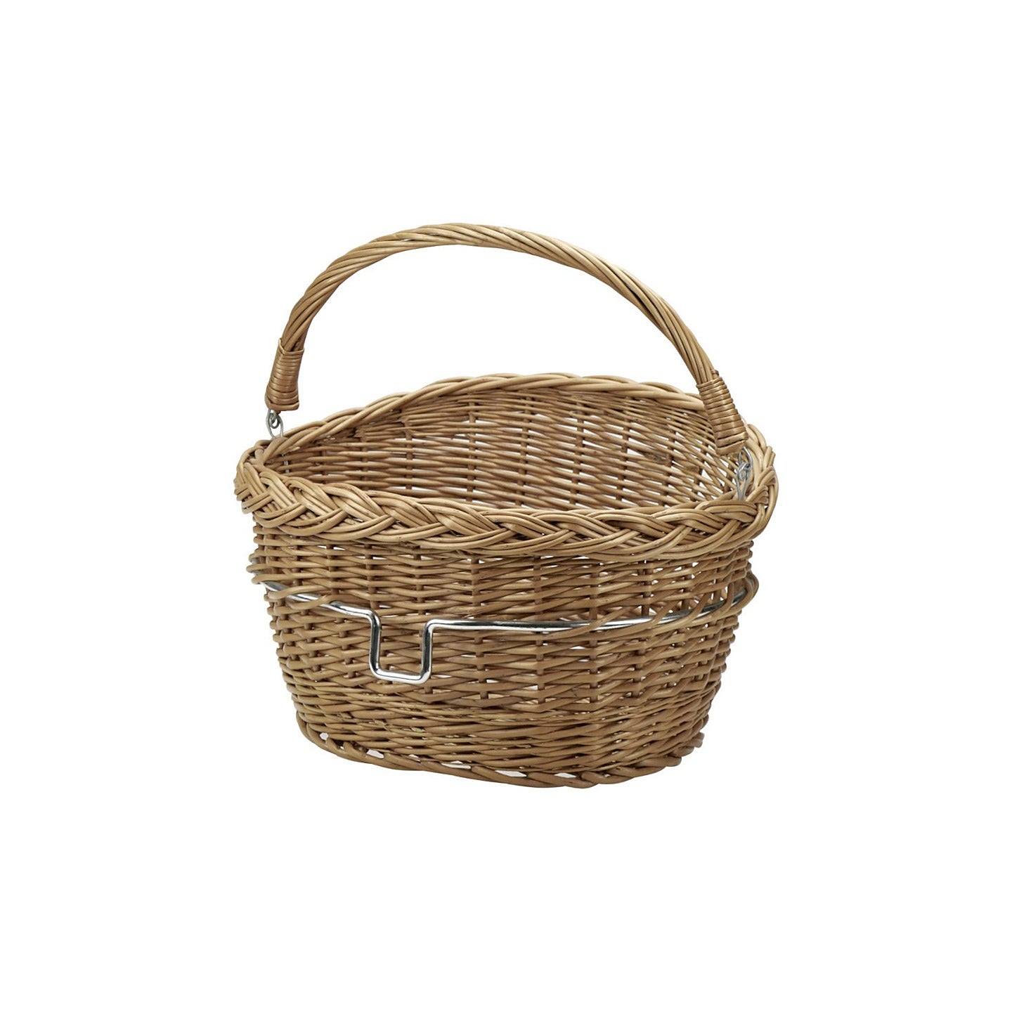 Panier avant velo en osier KlickFix Wicker Basket 18 L