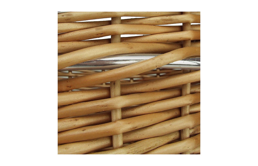Tressage en osier du panier KlickFix Wicker Basket