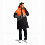 Parka vélo d'hiver réversible Urban Circus Fluvia Orange/Noir photo 1