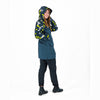 Parka vélo réversible imperméable Urban Circus Ravel Bleu/Jaune photo 3