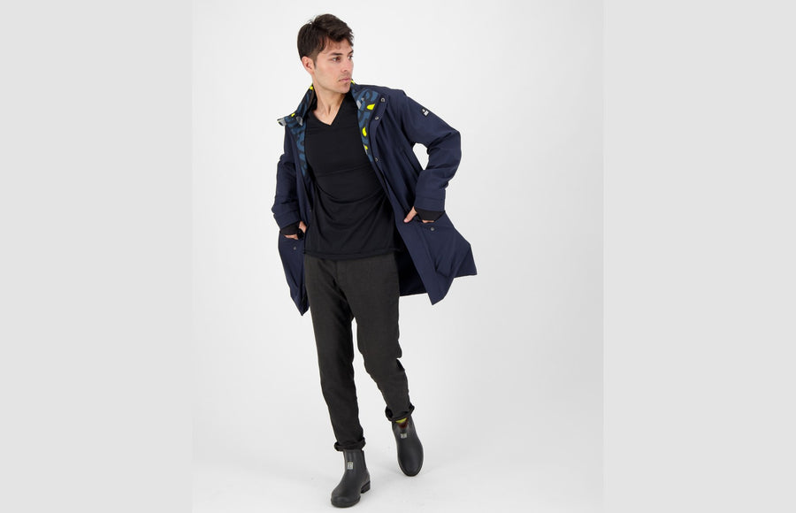 Parka vélo réversible imperméable Urban Circus Ravel section 3