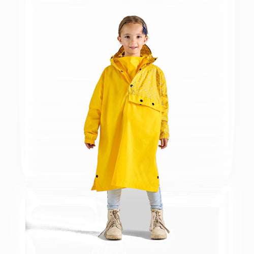 Poncho de pluie vélo enfant Urban Circus Romea Jaune motif photo 1