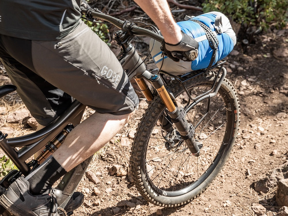 vorderrad gepäckträger mountainbike Topeak TetraRack M1 Frontgepäckträger – MTB ohne Ösen