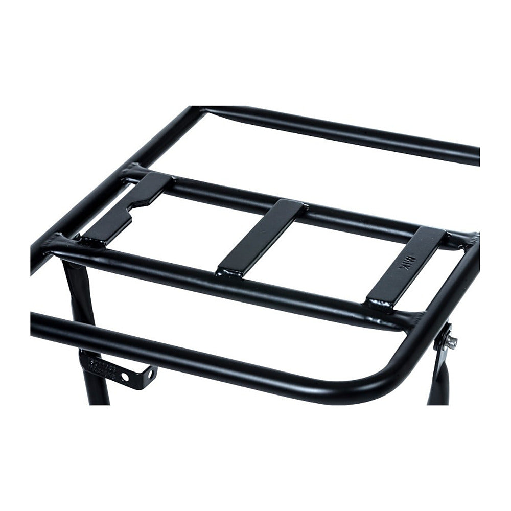Porte-bagages avant vélo Basil Front Carrier L MIK coloris Noir – vue de face