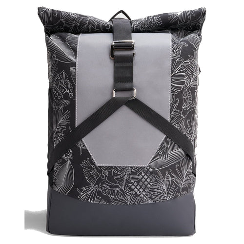 Sac à dos sacoche vélo 2 en 1 Urban Circus UCRR large Noir motif photo 1