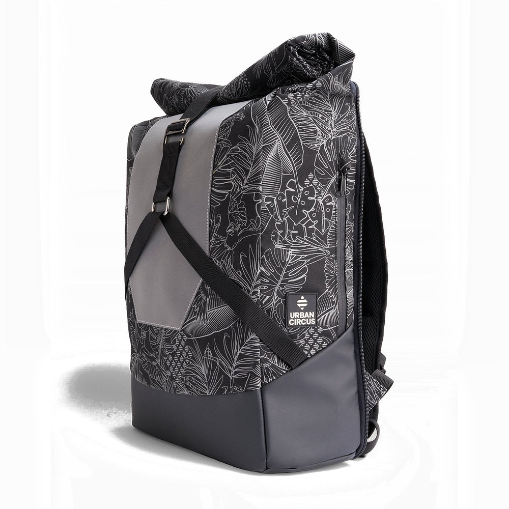 Sac à dos sacoche vélo 2 en 1 Urban Circus UCRR large Noir motif photo 2