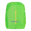 Sac à dos vélo Basil B-Safe Nordlicht 18 L coloris Noir Graphite – housse de pluie fluo fournie