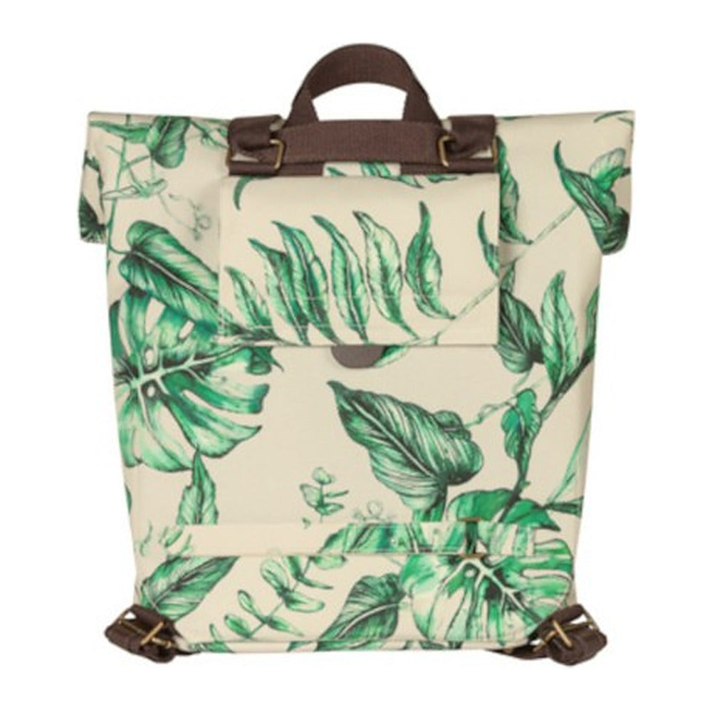 Sac à dos vélo Basil Ever-Green 19 L coloris Sable – dos et bretelles rembourrees