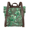 Sac à dos vélo Basil Ever-Green 19 L coloris Vert Thym – dos et bretelles rembourrees