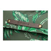 Sac à dos vélo Basil Ever-Green 19 L coloris Vert Thym – detail du motif botanique