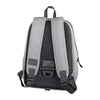 Sac à dos vélo KlickFix Freepack et Matchpack – Freepack City 18 L, gris – les bretelles et le dos du sac