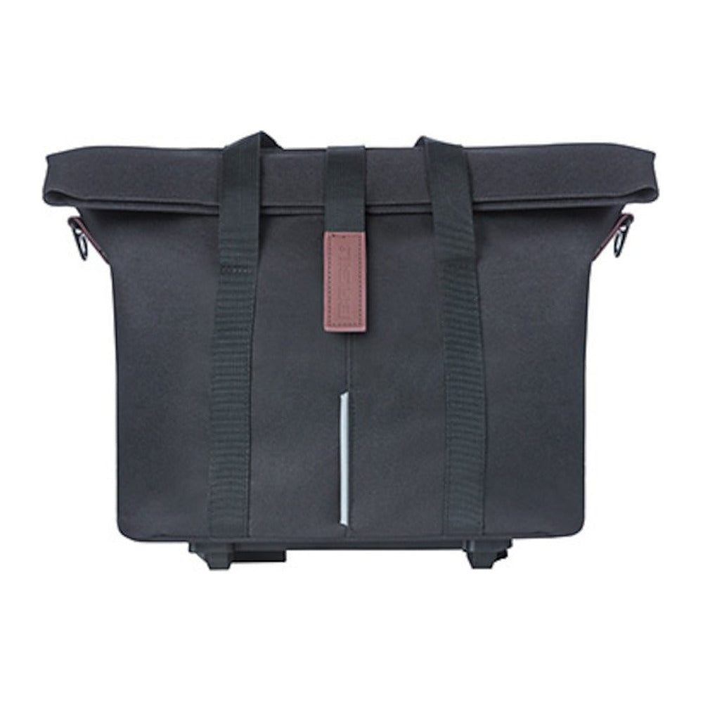 Sac à main vélo Basil City MIK 11 L coloris Noir – vue de profil