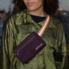 Sac banane réfléchissant Gofluo Harper 2.0 Burgundy