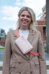 Sac banane réfléchissant Gofluo Harper 2.0 Old Rose