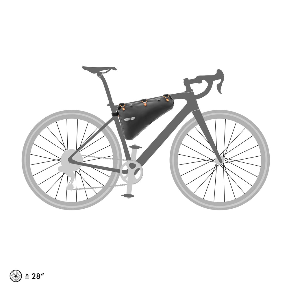 Sacoche de cadre ORTLIEB Frame-Pack RC - Noir mat 4 L