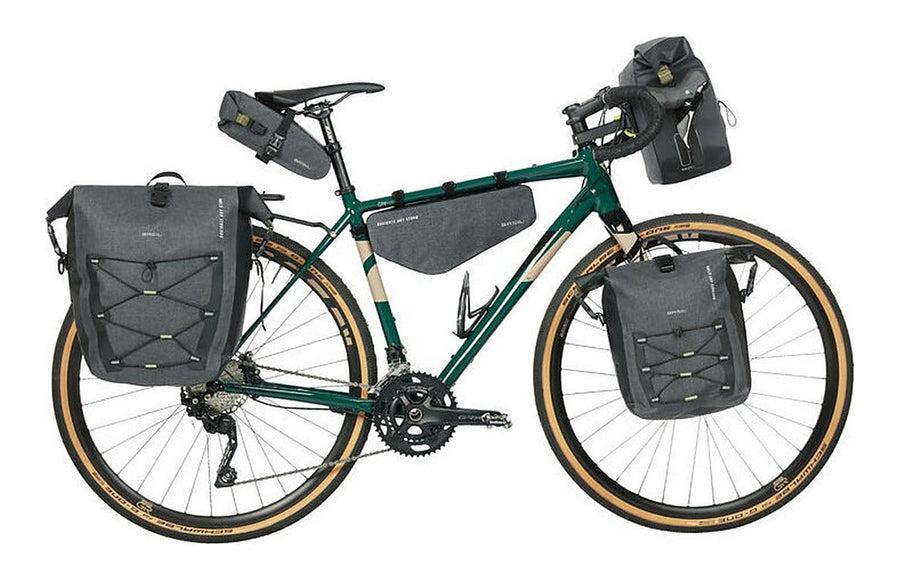Sacoche de cadre vélo Basil Navigator Storm – M 2,2 L – la sacoche imperméable 2,2 litres