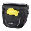Sacoche de guidon KlickFix Aventour – Compact 3 L, noire – la sacoche ouverte et ses compartiments