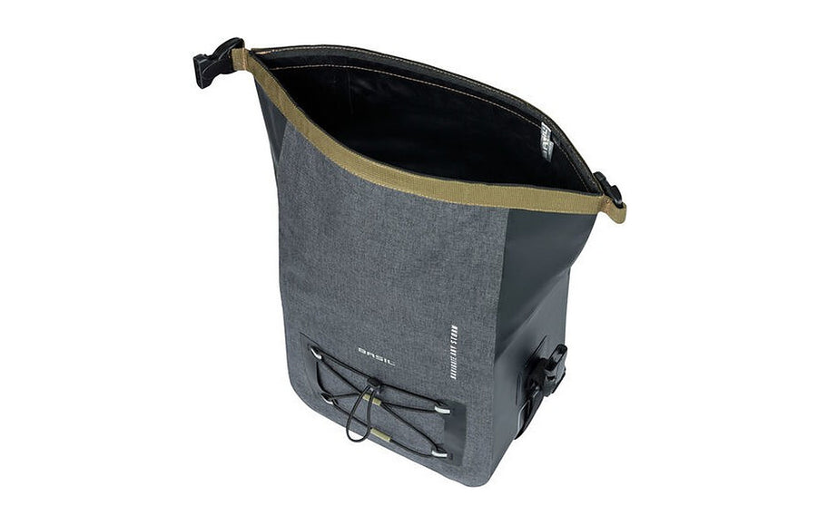 Fermeture roll-top de la sacoche de guidon Basil Navigator Storm