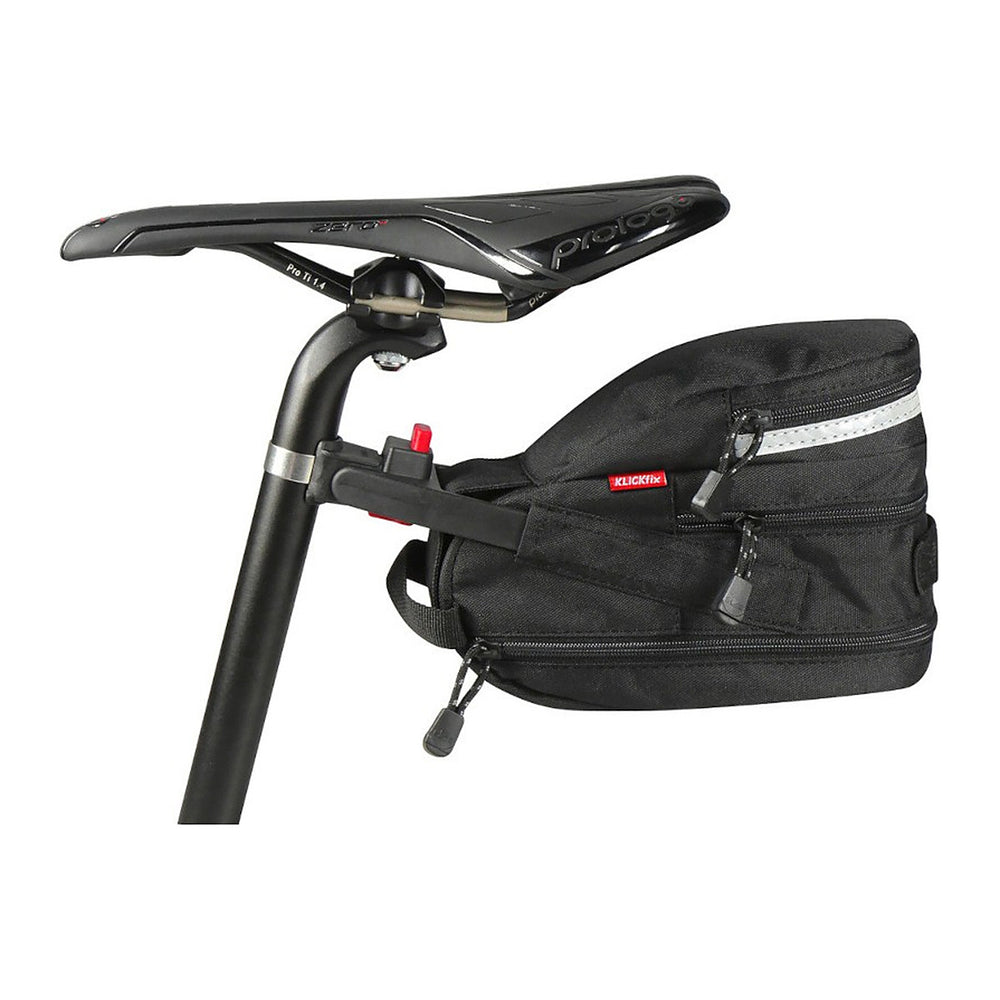 Sacoche de selle KlickFix Contour – Contour Mini 2 L, tige de selle – la sacoche montee sur la tige de selle