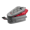 Sacoche de selle KlickFix Contour Sport, Max et Waterproof – Contour Waterproof 4 L, tige de selle – le couvercle ouvert et le compartiment principal