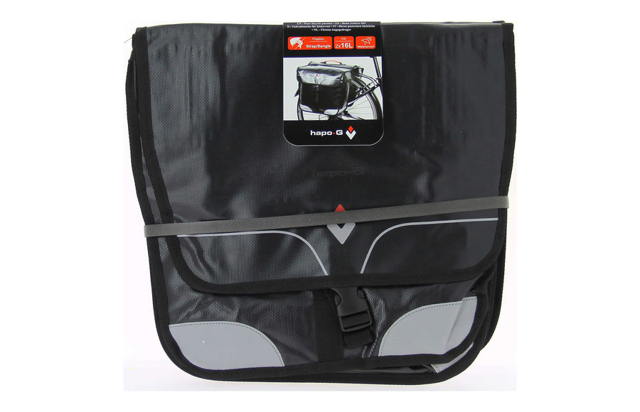 Sacoche double Hapo-G rigide a pont 2x16 L - photo 3