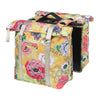 Sacoche double vélo Basil Bloom Field MIK 35 L coloris Honey Yellow – les deux sacoches vues de trois quarts