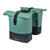 Sacoche double vélo Basil Cove MIK 32 L coloris Vert – la paire, vue trois quarts
