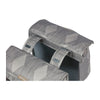 Sacoche double vélo Basil Elegance Universal Bridge 49 L coloris Chateau Taupe – sangles velcro Universal Bridge