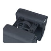 Sacoche double vélo Basil Go MIK 32 L coloris Noir – plaque de fixation MIK