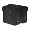 Sacoche double vélo Basil Mara – Mara 26 L, noir – la sacoche Mara installee sur le porte-bagages
