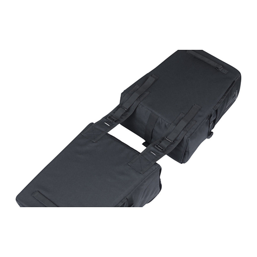 Sacoche double vélo Basil Move Universal Bridge 30 L coloris Noir – pont textile et sangles Universal Bridge
