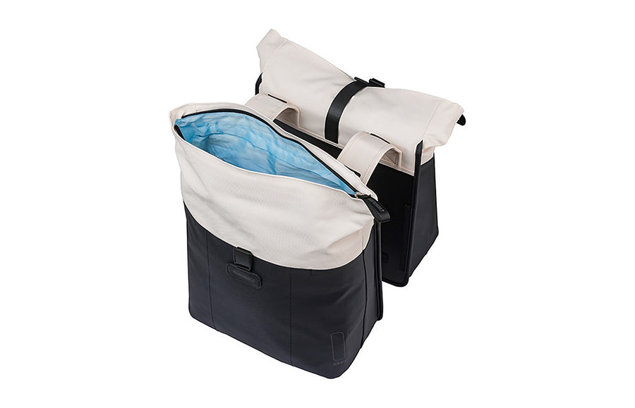 Interieur de la sacoche double Basil Vive