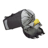 Sacoche double vélo KlickFix Classic et Backpack – Classic Lowrider 30 L, la paire – le compartiment principal ouvert