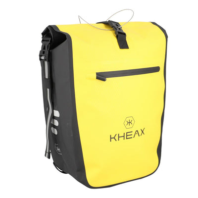 Sacoche de porte-bagage KHEAX Izoard II 31 L étanche - Jaune