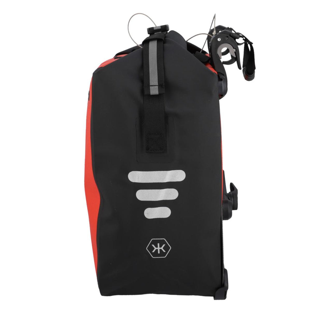 Sacoche de porte-bagage KHEAX Izoard II 31 L étanche - Rouge