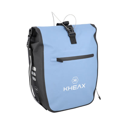 Sacoche de porte-bagage KHEAX Izoard Mini 14 L étanche - Bleu Turquoise